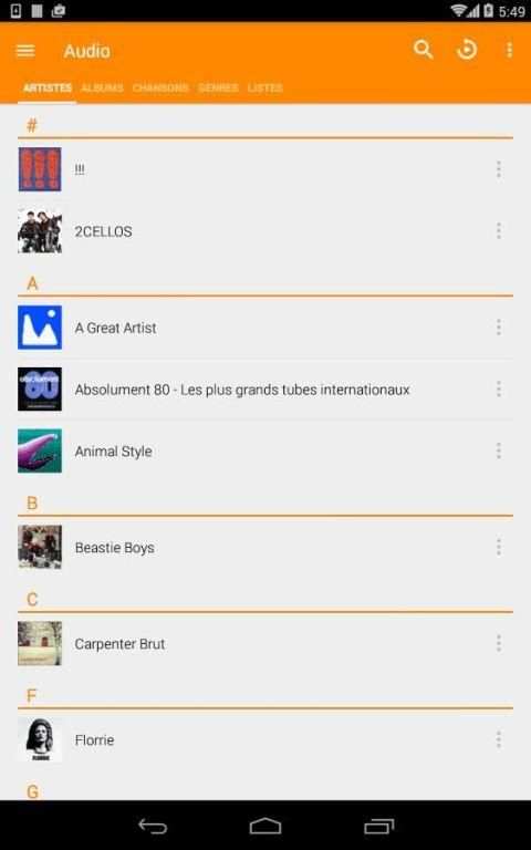 VLC for Android screenshot 4