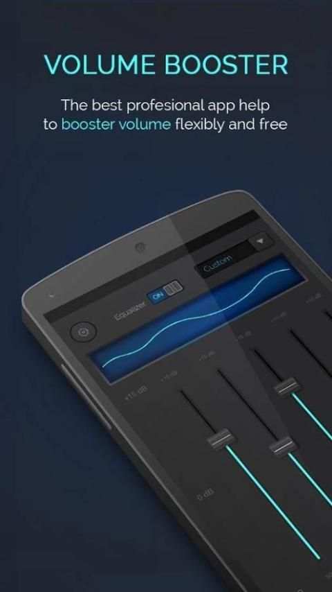 Volume Booster and Bass Booster 4 تصوير الشاشة