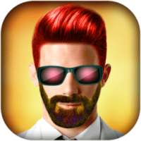 Man Beard Mustache Hairstyle Tattoo Photo Editor