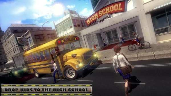 High school bus simulator 2017 screenshot 8