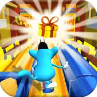 Subway Oggy Skater 3D