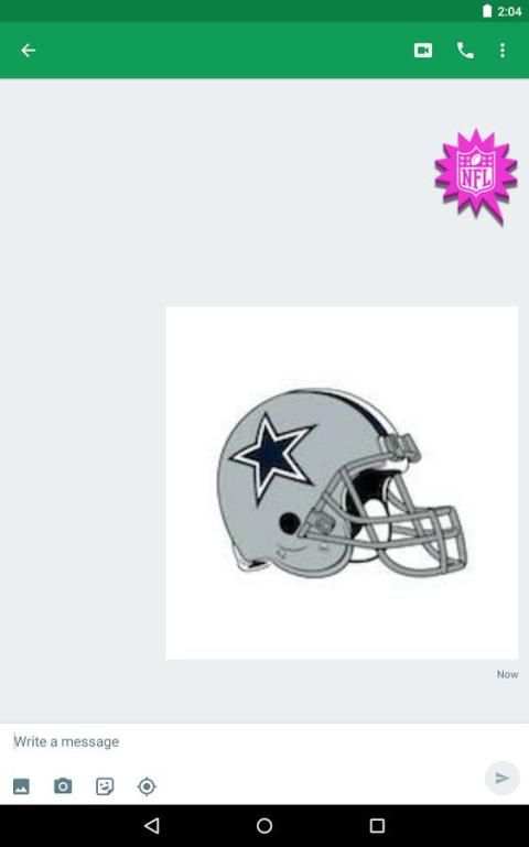 NFL Emojis 1 تصوير الشاشة