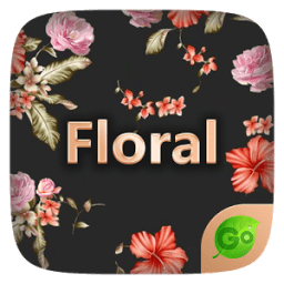 Floral GO Keyboard Theme Emoji иконка