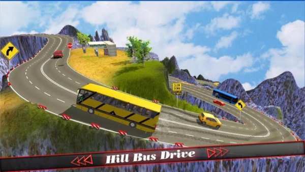 Hill Coach Bus Simulator : Winter Tour Mad Drive screenshot 5