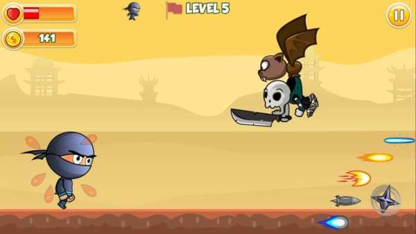 Ninja KungFu - Ninja Run - Ninja Legend screenshot 5
