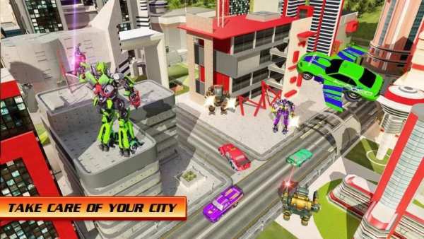 Flying Car Robo Battle Hero screenshot 3