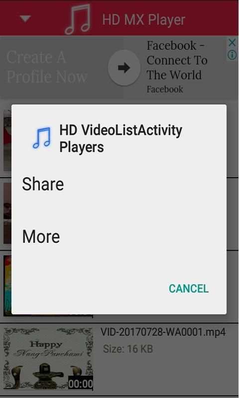 HD MX Player screenshot 1