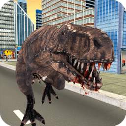 Wild Dinosaur Simulator City Attack