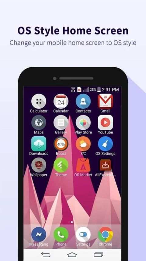 OS10 Launcher for Phone 7 screenshot 6