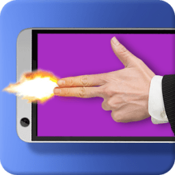 إصبع بندقية الرماية محاكي أيقونة