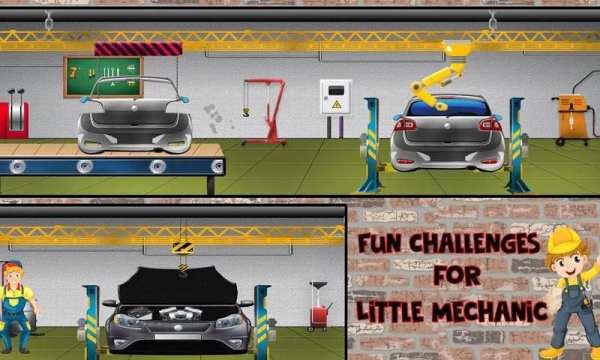 Mini Sports Car Factory - Mechanic Simulator स्क्रीनशॉट 4