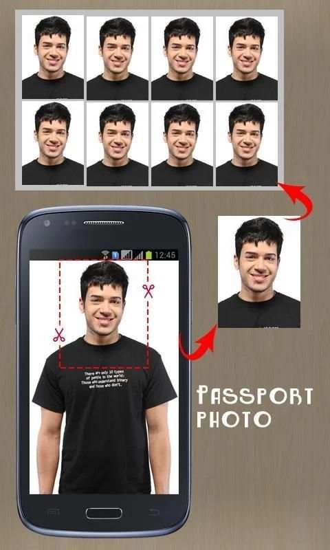 Passport Visa Photo Maker скриншот 2