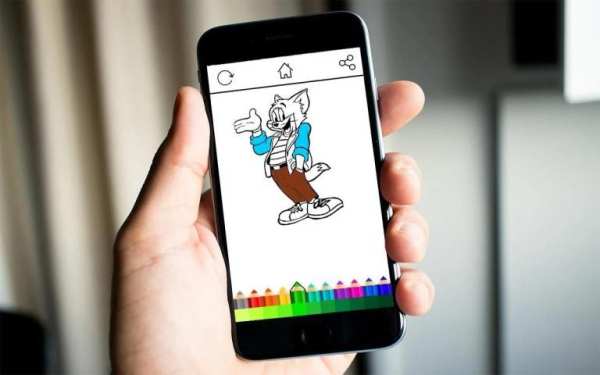 Coloring Tom And Mouse 1 تصوير الشاشة