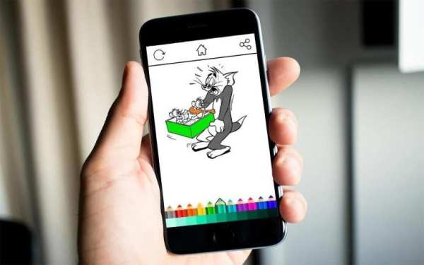 Coloring Tom And Mouse 2 تصوير الشاشة