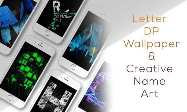 Letter DP Wallpaper & Creative Name art скриншот 8