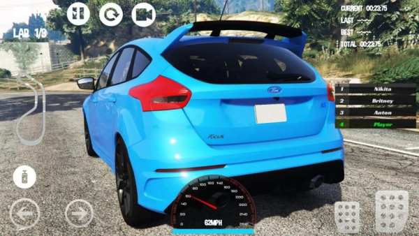 Car Racing Ford Game скриншот 1