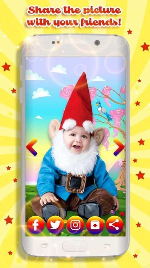 Baby Suit Funny Photo Montage screenshot 1