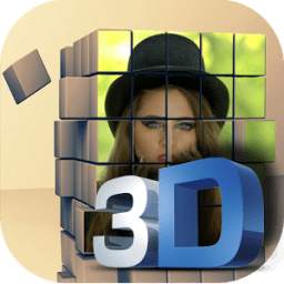 3D effect Photo Editor-3D 2D 1D and couple frames