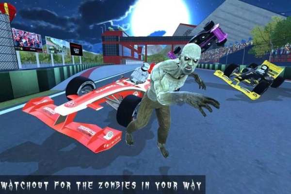 Zombie Death Racing Formula Cars 9 تصوير الشاشة