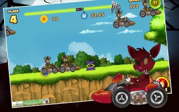 FNAF World kombat Racing screenshot 2