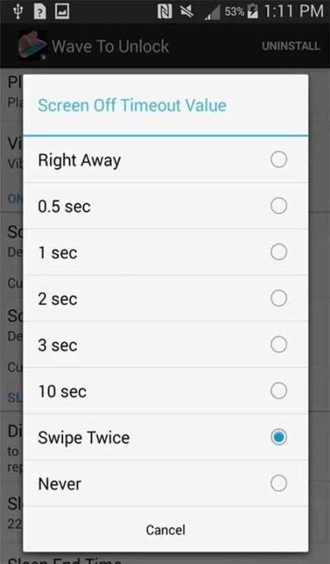 Wave to Unlock/ Lock screenshot 5