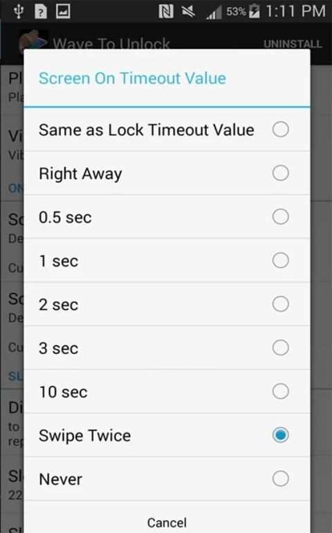 Wave to Unlock/ Lock screenshot 11