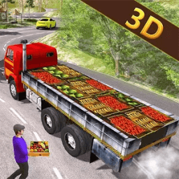 Fruit Transporter Up Hill Climb Truck Simulator 3D icon