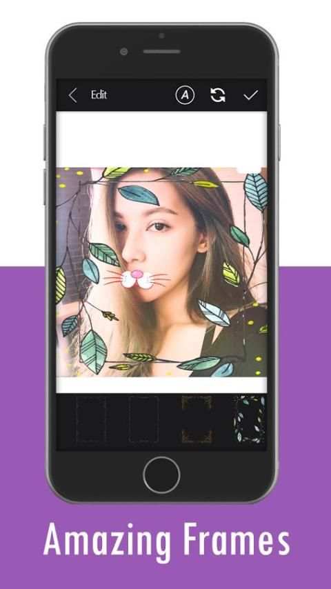 Candy Selfie Cameras скриншот 4