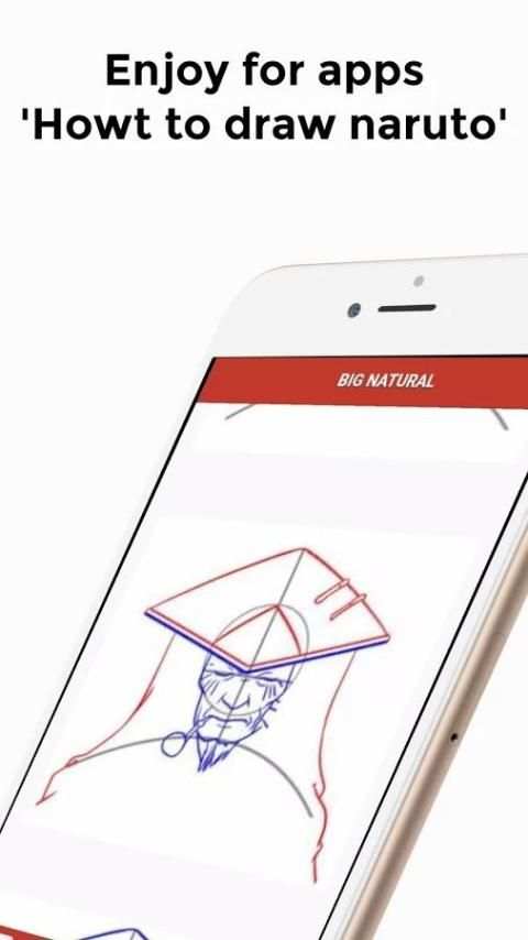 How to Draw Naru Character screenshot 4