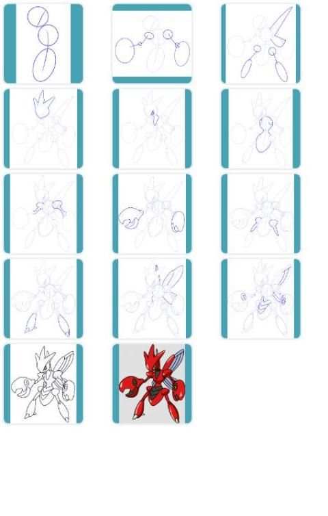 How to Draw All Pokemon Evolution screenshot 5