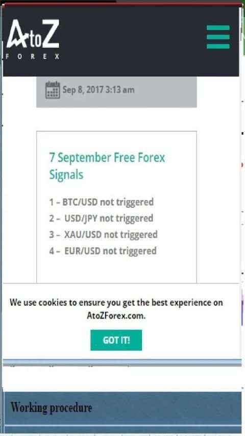 200pips forex signal screenshot 1