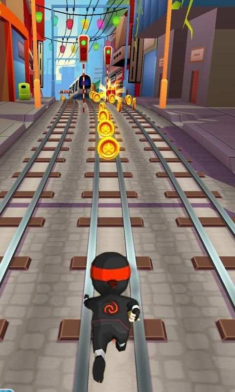 Subway Runner Ninja screenshot 2