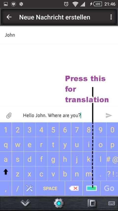 Translation Board Keyboard Fre screenshot 11