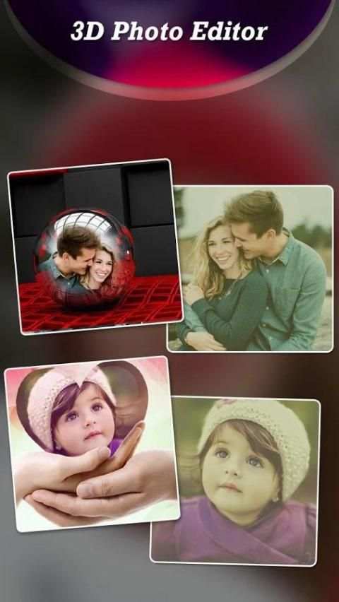 3D Art Photo Effect 2 تصوير الشاشة