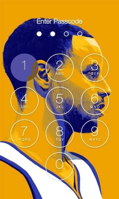 Stephen Curyy Lock Screen screenshot 4