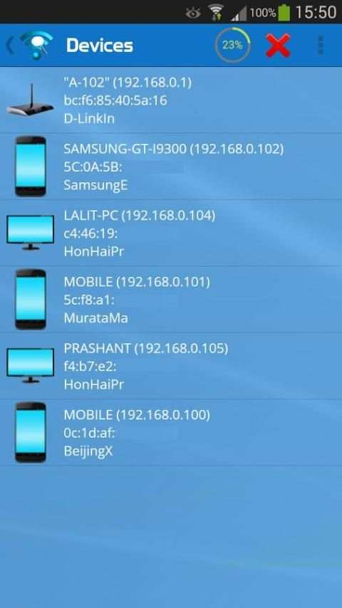 Wifi Network Scanner скриншот 3