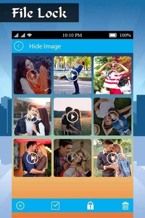 File & Folder Lock : Gallery Lock скриншот 1