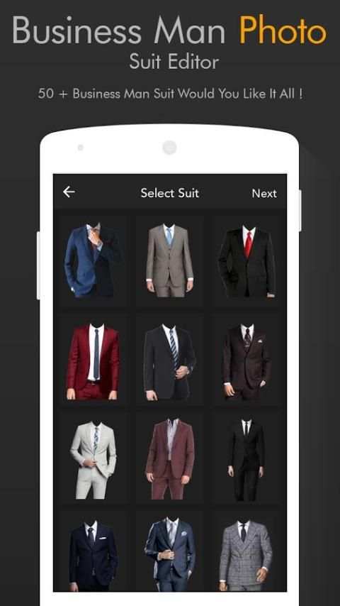 Business Man Photo Suit 4 تصوير الشاشة