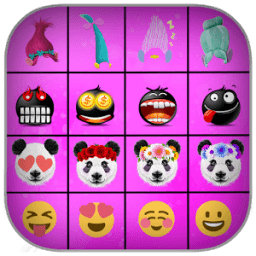 ikon Emoji Makeup Troll