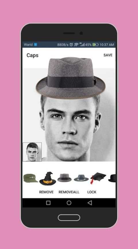Men Cap Changer Stylish Photo Editor Pro 2018 screenshot 6