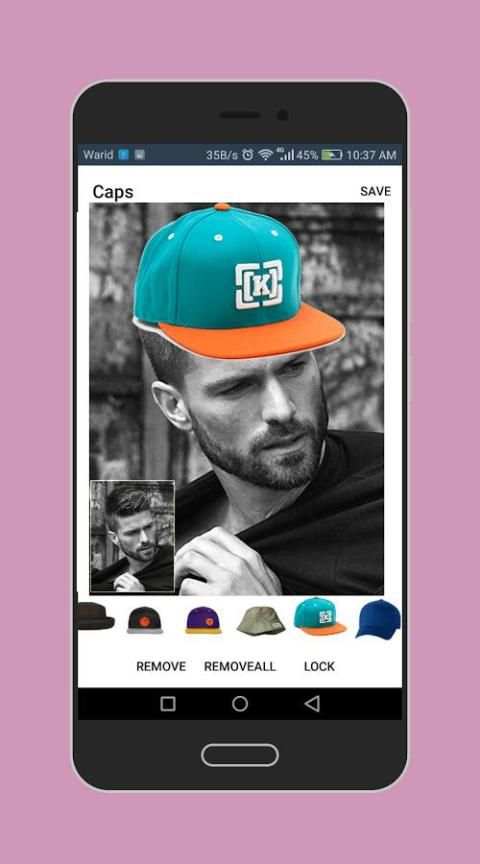 Men Cap Changer Stylish Photo Editor Pro 2018 screenshot 4