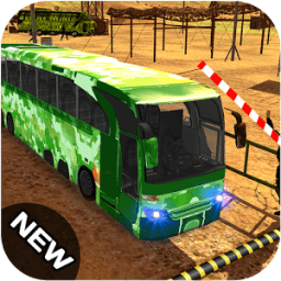 Offroad Army Coach Bus driver Hill Simulator 18 иконка