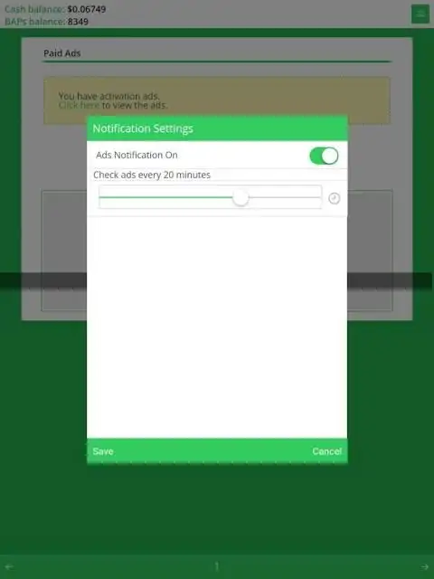 PaidVerts Mobile screenshot 1