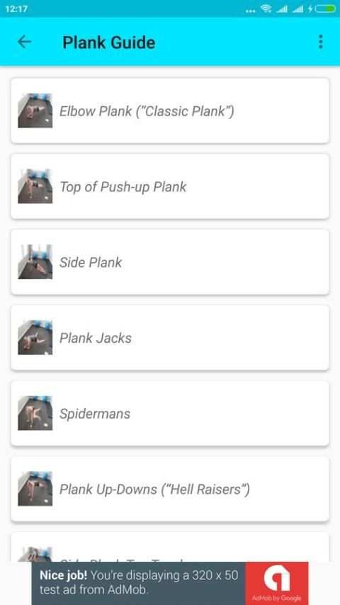 Plank Workout screenshot 2