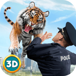 Angry Tiger City Attack Sim icon
