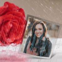 Rain Photo Frames on 9Apps