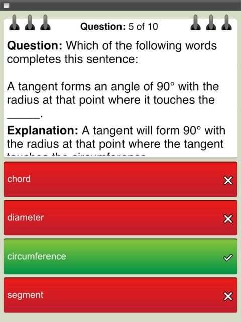 GCSE Maths 3 تصوير الشاشة