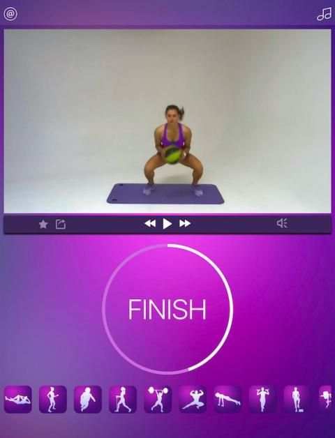 Medicine Ball Workout - Fitness Exercises Routine screenshot 1