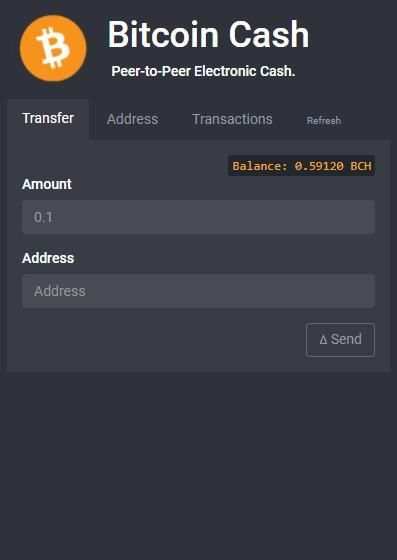 Bitcoin Cash Wallet screenshot 3