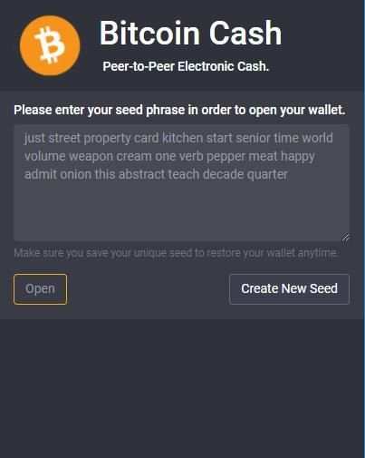 Bitcoin Cash Wallet screenshot 2